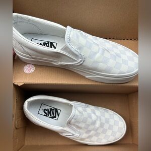 Classic Slip-On Checkerboard Vans